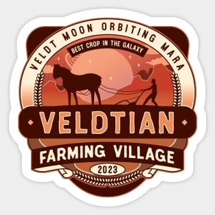 Veldtian Farming Village Emblem Sticker